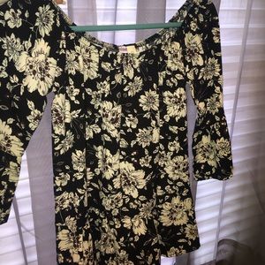 Off the shoulder top